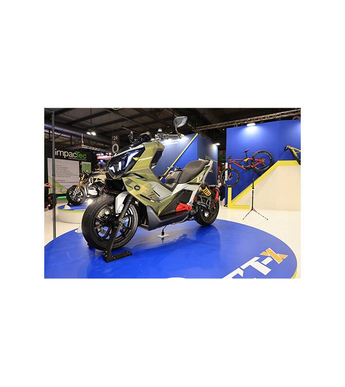 Ovaobike MCR-H Elektro-Motorrad Grün Ovaobike MCR-H Elektro-Motorrad Grün